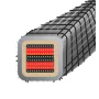 Câble d'enceintes Wireworld Silver Eclipse 10 Haut-Parleurs Biwire