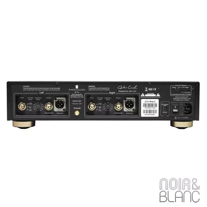 Préamplificateur phono Parasound JC 3+ Phono Preamplifier 