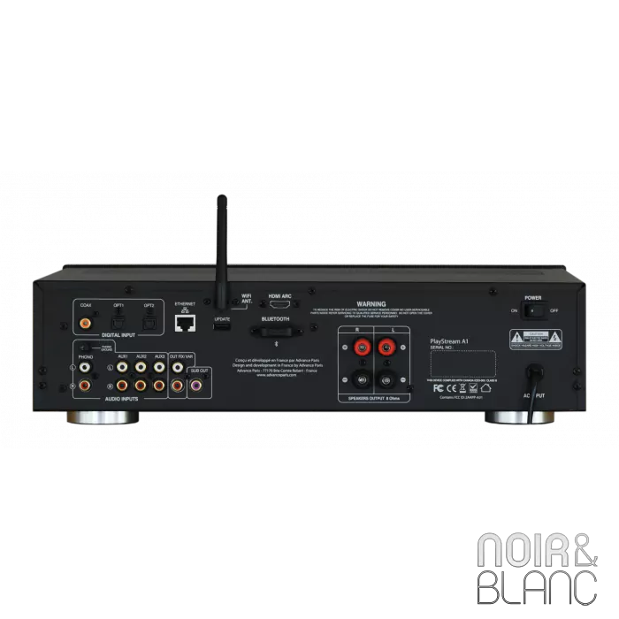 Amplificateur intégré Advance Paris PlayStream A1