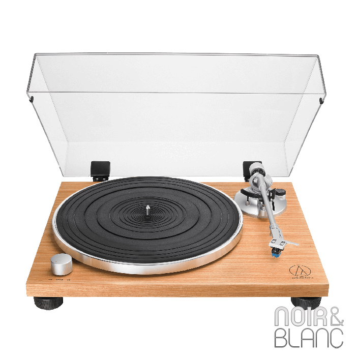 Platine Vinyle sans Fil À ENTRAÎNEMENT par Courroie, Tourne Disque Vinyle  avec Cartouche Magnétique à 2 Vitesses 33 + 45 TR/Min, USB Record to PC