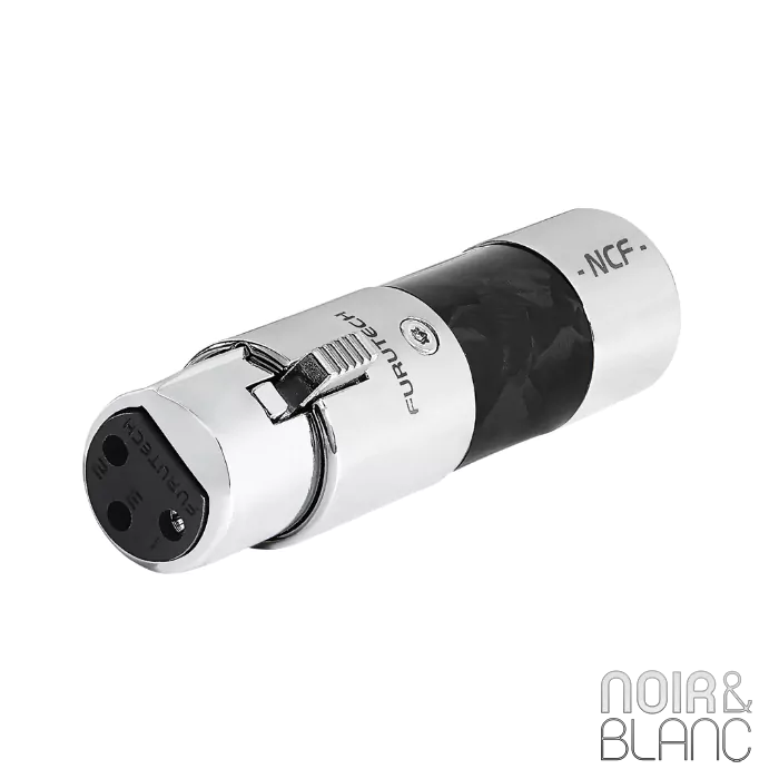 Réducteur de bruit Furutech NCF Clear Line-XLR | Noir et Blanc