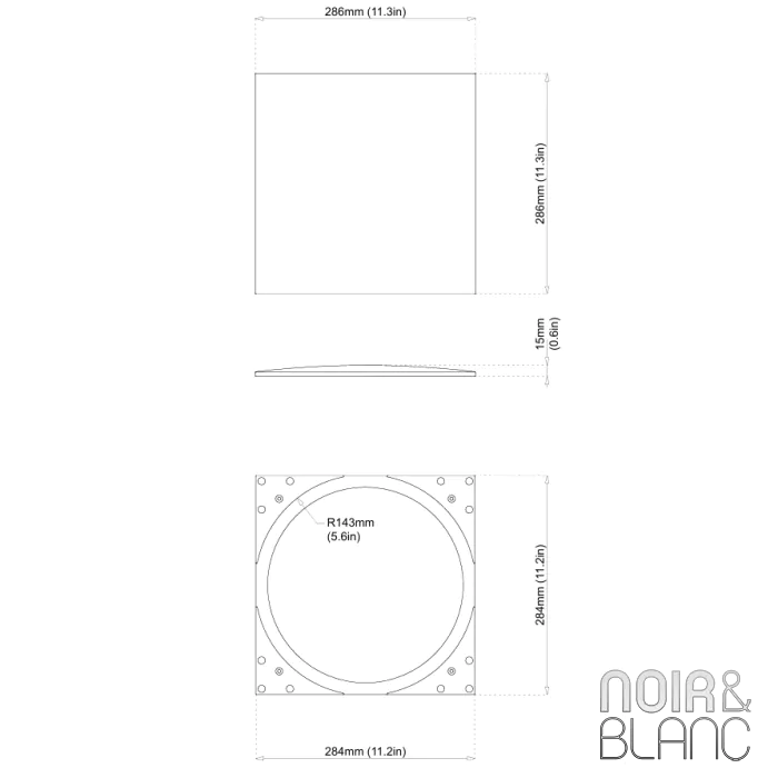 Grille de protection Sonus Faber PC-562P Square Grille