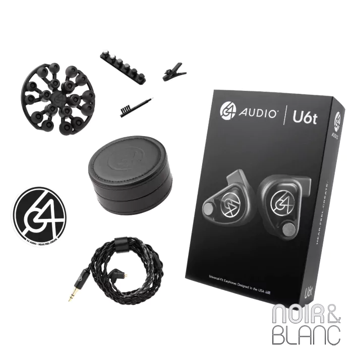 Ecouteurs intra-auriculaires 64 Audio U6T Universal 