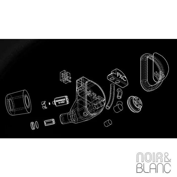 Ecouteurs intra-auriculaires 64 Audio Trió Universal 