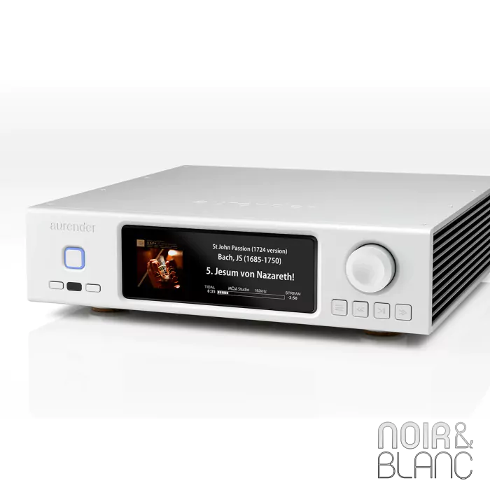 Streamer AURENDER N10 8To – Argenté – Modèle D'expo Quasi Neuf – Sorties XLR