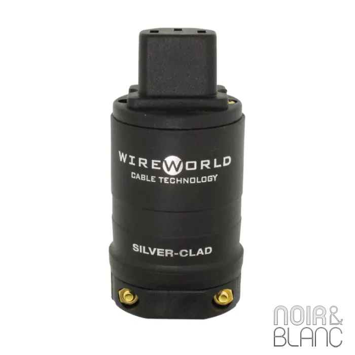 Connecteurs  Wireworld Power Cord IEC Silver Clad