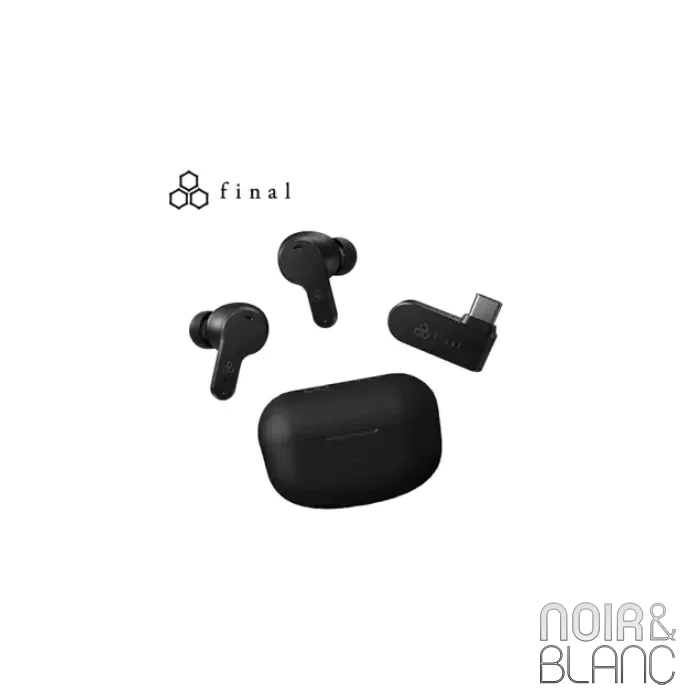 Ecouteurs bluetooth FINAL VR3000 Wireless | Noir et Blanc
