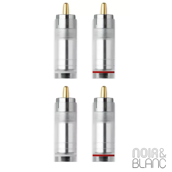Connecteurs RCA Pro-Ject Connect it Plug S RCA