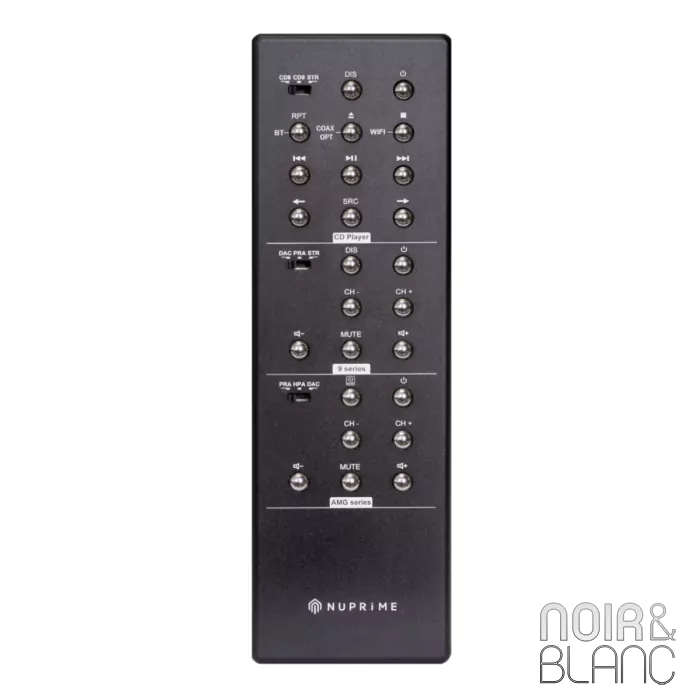 NuPrime リモコン Télécommande NuPrime System Remote | Noir et Blanc