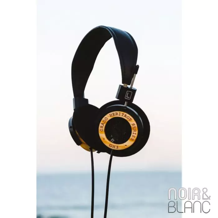 Grado GH3 ヘッドホン Casque hifi Grado GH3 | Noir et Blanc