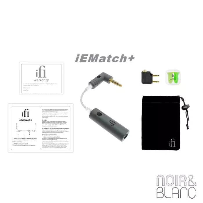 Accessoire casque  iFi Audio iEMatch +