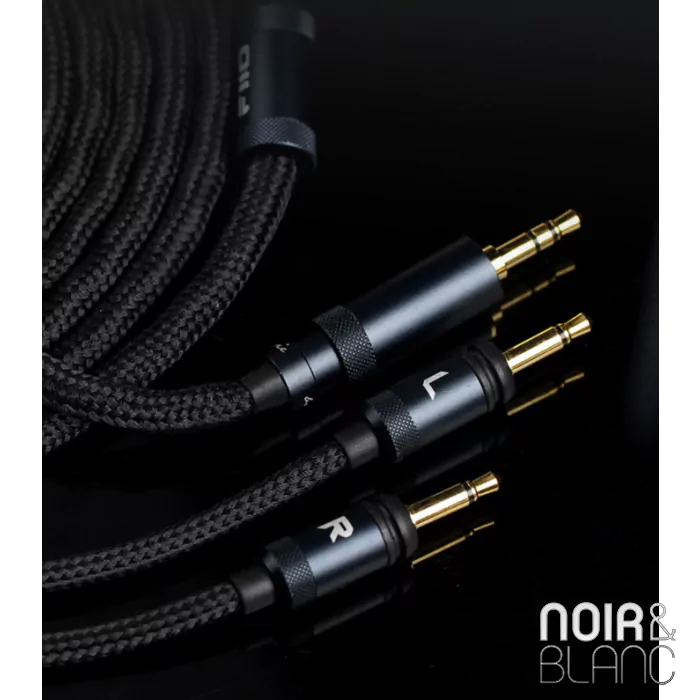 Câble pour casque Fiio LL-RC 2024 | Noir et Blanc