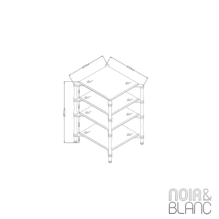 Meuble hi-fi NorStone Slender HiFi
