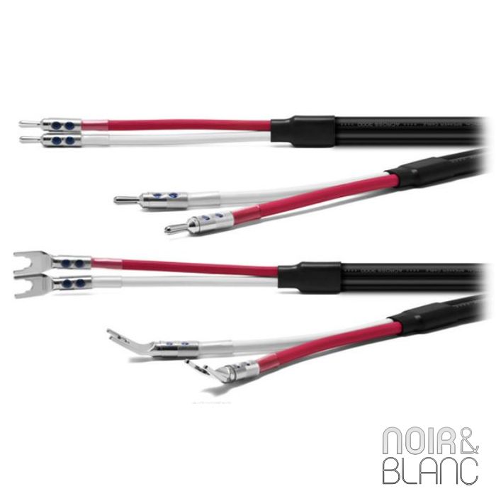 Cable 1 pied - fiche 1/4 mono a 2 fiches RCA