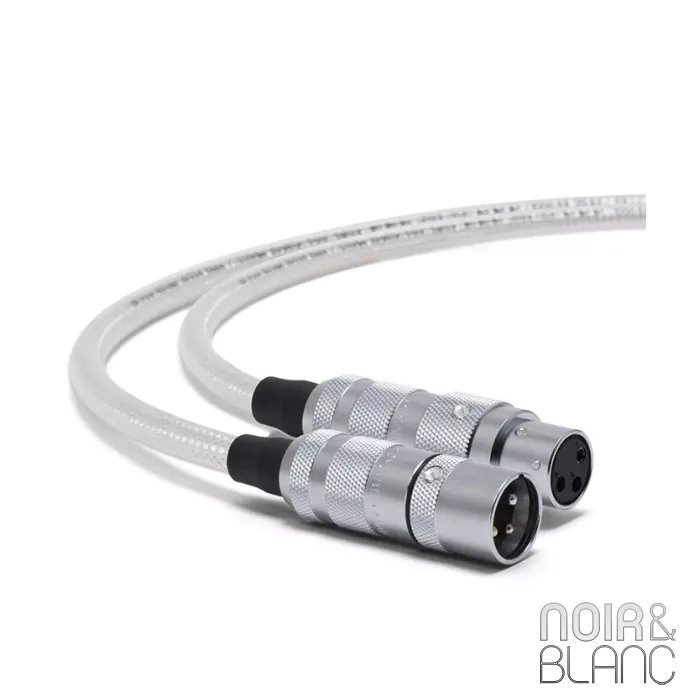 Câble Numérique Coaxial SPDIF RCA-RCA Cuivre Pur Plaqué Or 24k 1m