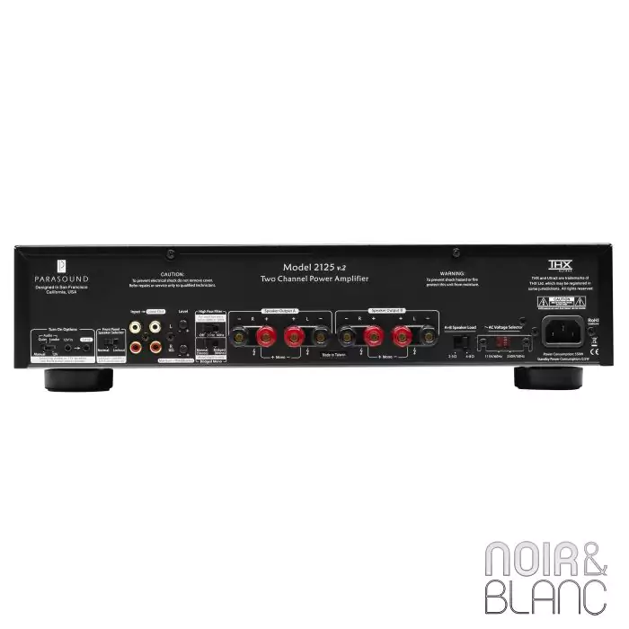 Amplificateur de puissance stéréo Parasound 2125 v.2 Two Channel Power Amplifier