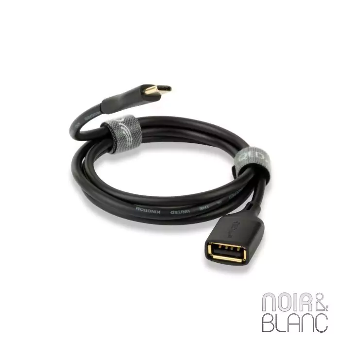 Câble USB QED Connect USB A(F)-C