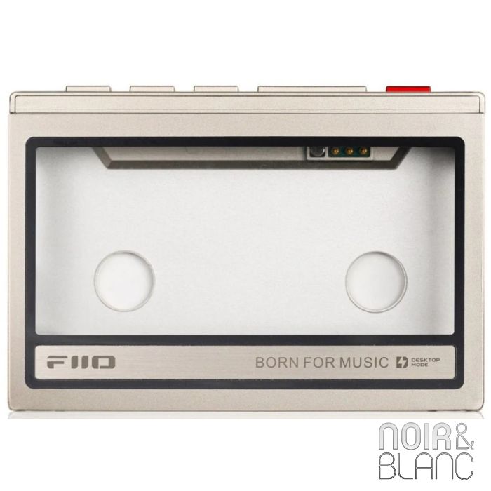 FiiO M21 (FIIO SK-M21C付き) 新品同様 FIIO「M21」がカセットプレーヤー風UIになる専用ケース。7月11日