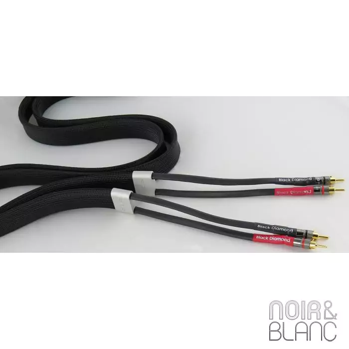Câble pour enceintes Tellurium Q  Black Diamond Speaker Cable