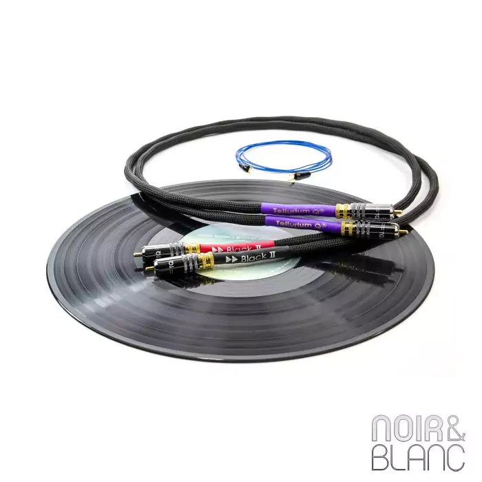 Câble phono Tellurium Q Ultra Black II Câbles phono - Découvrez nos