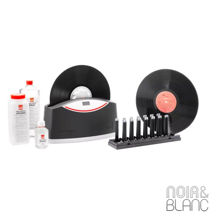 VINNAR Kit De Nettoyage De Disque Vinyle, Brosse De Nettoyage Antistatique En Velours Brosse De Nettoyage Professionnelle En Vinyle Kit De Nettoyage 2 En 1 Brosse A Stylet Avec Chiffon De Nettoyage