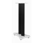 Base blanche, piliers noirs