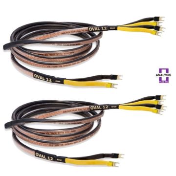 Câble haut-parleur Analysis Plus Black Bi-Oval 12