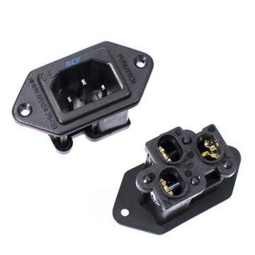 Connecteur d'entrée IEC Furutech FI-09 NCF (R) 
