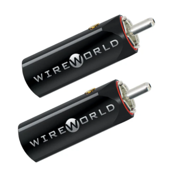 Connecteurs RCA Wireworld  RCA Silver Plug 8.5mm