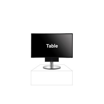 Pieds pour enceintes Geneva Lab Table Stand For Cinema +