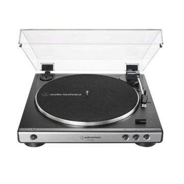 Platine vinyle avec transmission bluetooth en bois