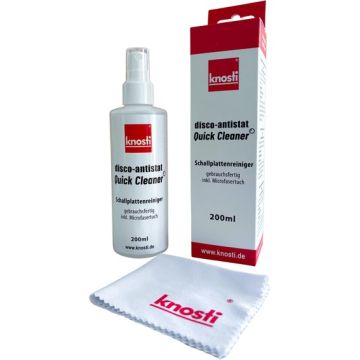 Liquide de nettoyage vinyles Knosti Disco Antistat Quick Cleaner 200 ml