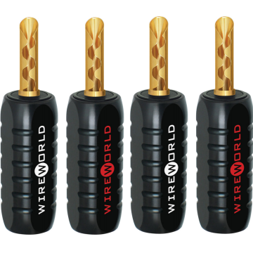 Connecteurs Wireworld Fiches Bananes 