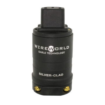 Connecteurs  Wireworld Power Cord IEC Silver Clad