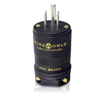 Wireworld Power Cord Wall Plugs OCC Silver