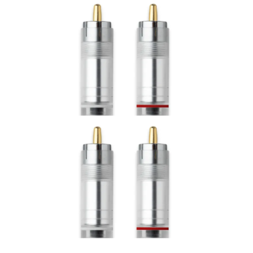 Connecteurs RCA Pro-Ject Connect it Plug S RCA