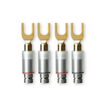 Connecteurs fourches Pro-Ject Connect it Plug Spade Set S