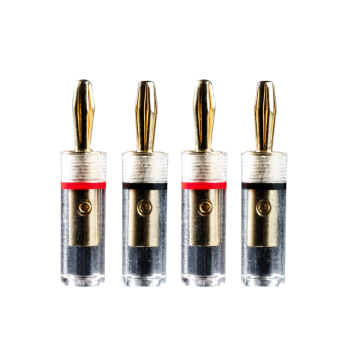 Fiches bananes Pro-Ject Connect it Plug Banana LS E