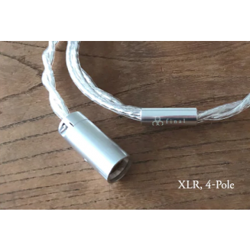 Final D8000 Silver Coated Cable XLR 4 pin 3m
