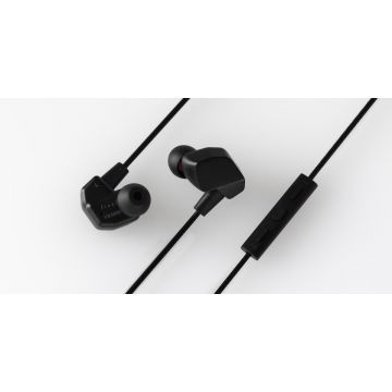 Ecouteurs KZ Ecouteurs intra-auriculaires filaire ZSE Noir