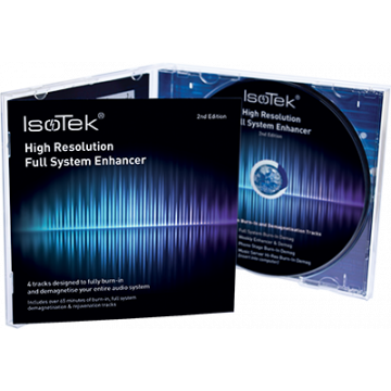CD de rodage et de démagnétisation IsoTek Full System Enhancer CD