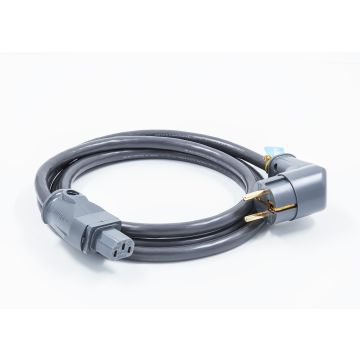 Câble d'alimentation Supra Cables Lorad 2.5 Silver CS-EU ANGLED