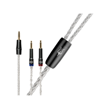 Câble pour casque MEZE Mono 3.5mm Silver Plated PCUHD cable