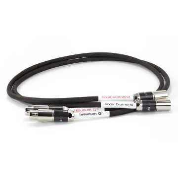 Câble audio Tellurium Q Silver Diamond Interconnect XLR 