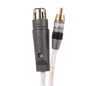 Câble pour caisson de basses Supra Cables SubLink XLR-RCA