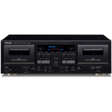 Lecteur de cassettes TEAC Double Cassette Deck W-1200