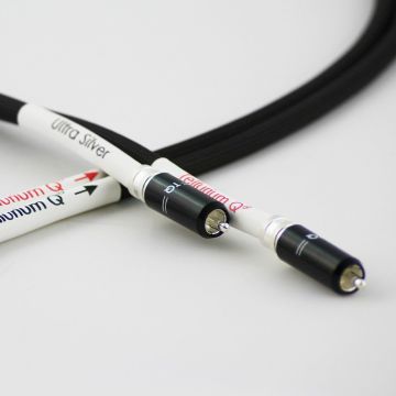 Câble audio Tellurium Q Ultra Silver Interconnect RCA