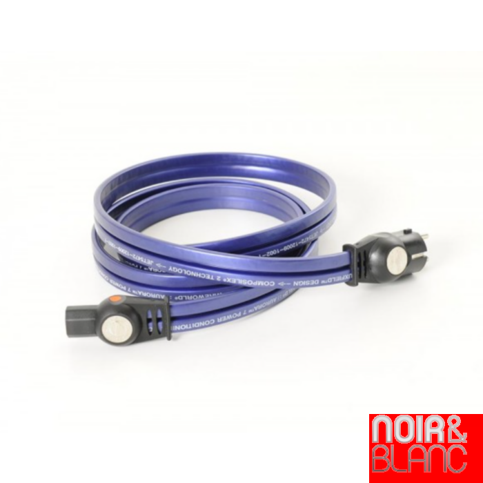 Wireworld Aurora 7 Power Cord-3.00m-C 13 (coins biseautés) main product photo