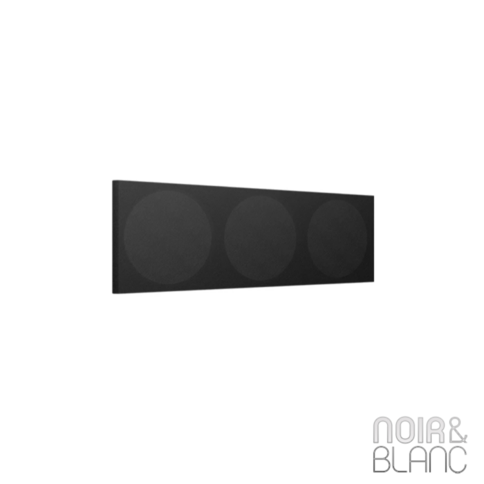 KEF Q Serie Grilles-Q250c Black Cloth Grille main product photo
