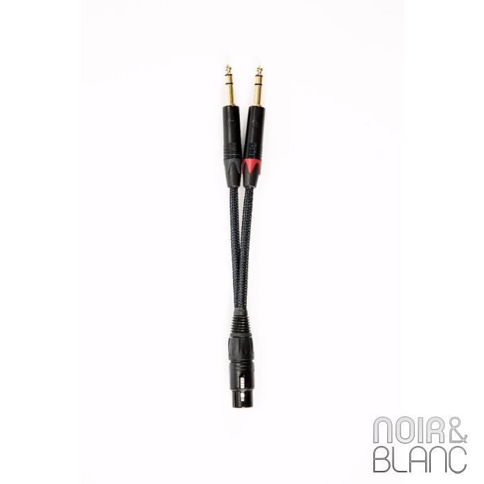 Mytek 4pin XLR to 2x1/4 inch jacks balanced headphone adapter main product photo